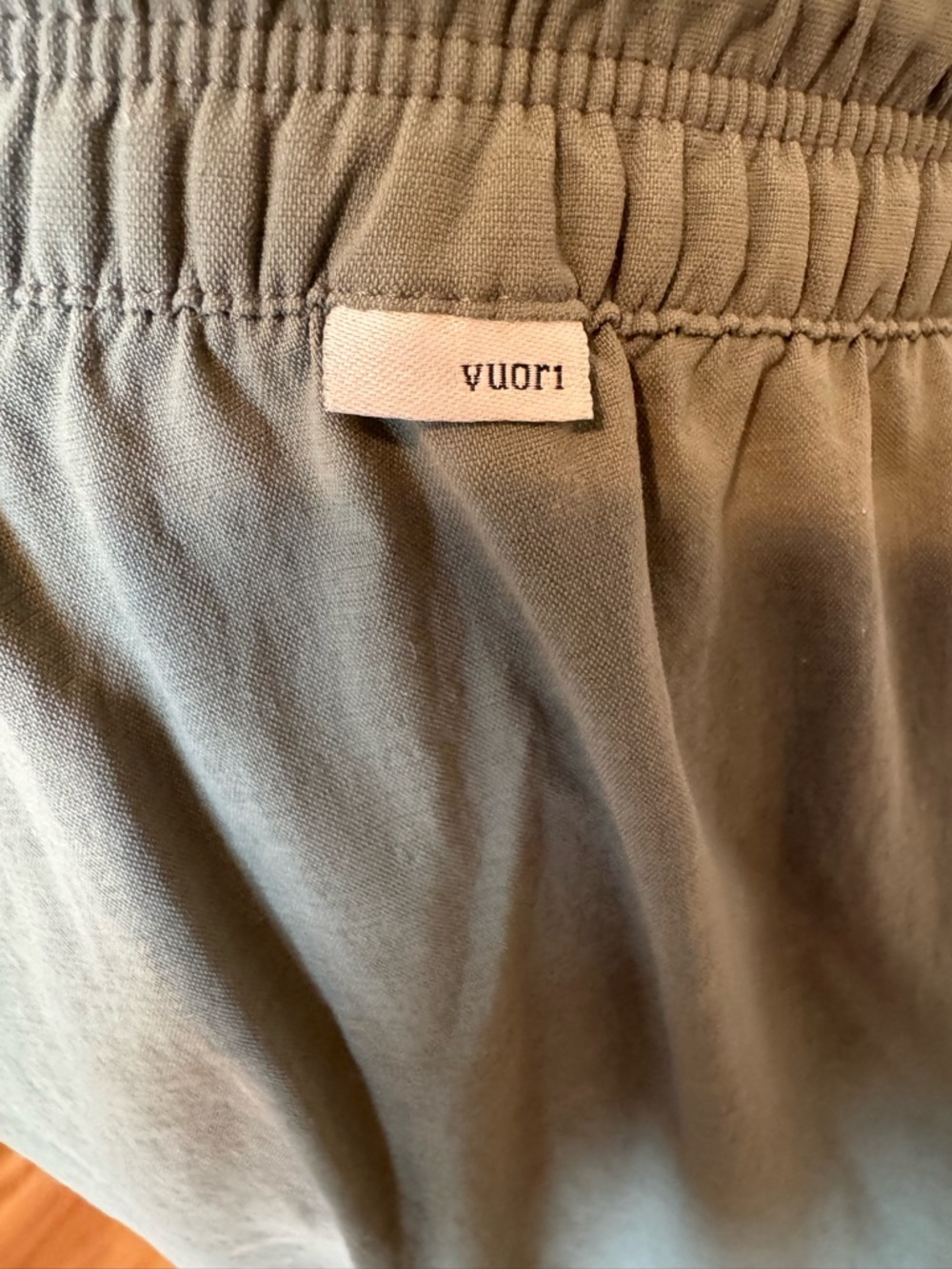 Vuori Birch Joggers- Army Green M - Picture 6 of 10